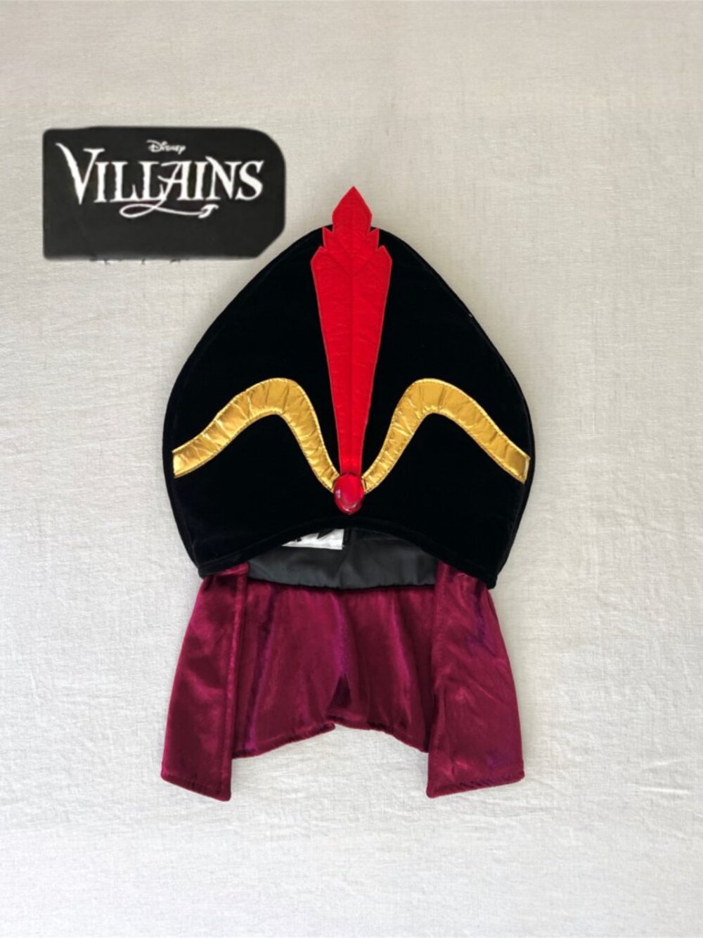 Official Jafar Headpiece Disney Villains Adult Costume Adjustable EXCELLENT COND